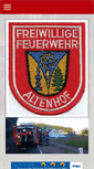 Mobile Screenshot of feuerwehraltenhof.de