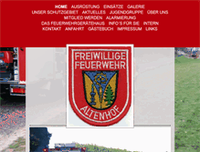 Tablet Screenshot of feuerwehraltenhof.de